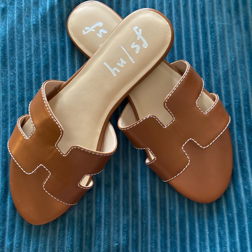 Tuckernuck “H” sandals.